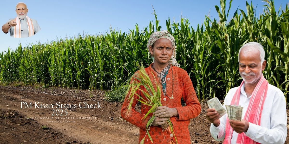 PM Kisan Status Check 2025 By Mobile or Aadhar Number at pmkisan.gov.in