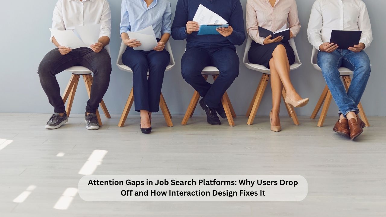 Attention Gaps in Job Search Platforms Why Users Drop Off and How Interaction Design Fixes It