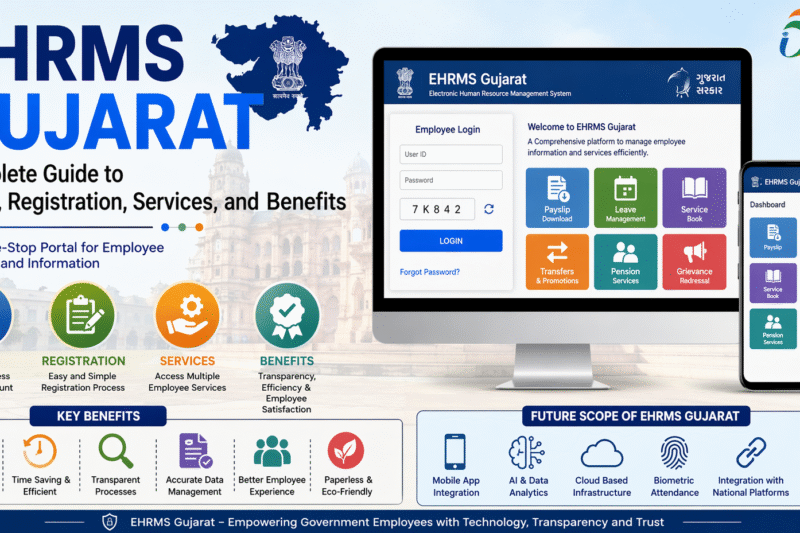 EHRMS Gujarat: Complete Guide to Login, Registration, Services, and Benefits,Future
