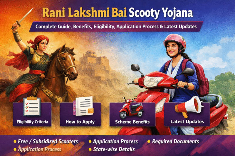 Rani Lakshmi Bai Scooty Yojana : Complete Guide, Benefits, Eligibility, Application Process & Latest Updates
