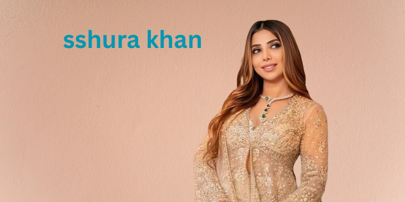 Sshura Khan, Indian makeup artist, seen in an elegant look with natural makeup and a graceful appearance.