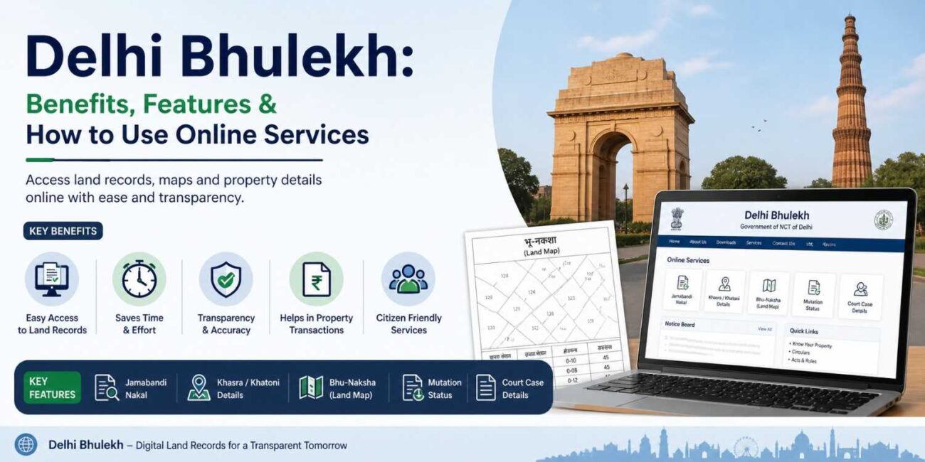 Delhi Bhulekh: Benefits, Features & How to Use Online Services
